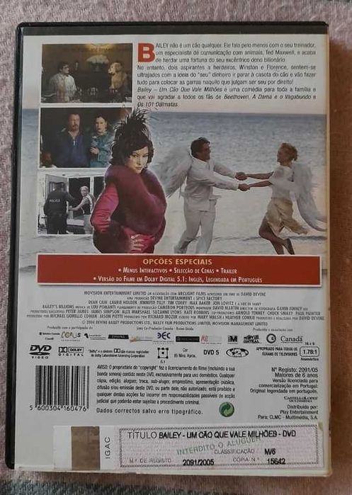 Bailey - Um Cão Que Vale Milhões [DVD]