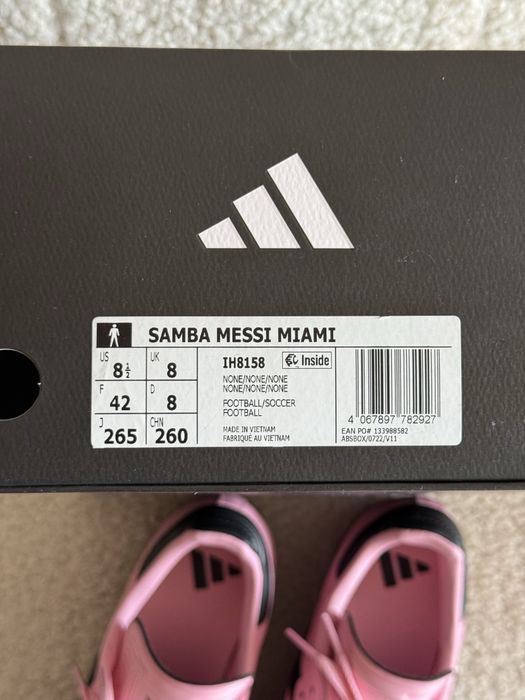 Кросівки кроссовки Adidas Samba Messi Miami 42p