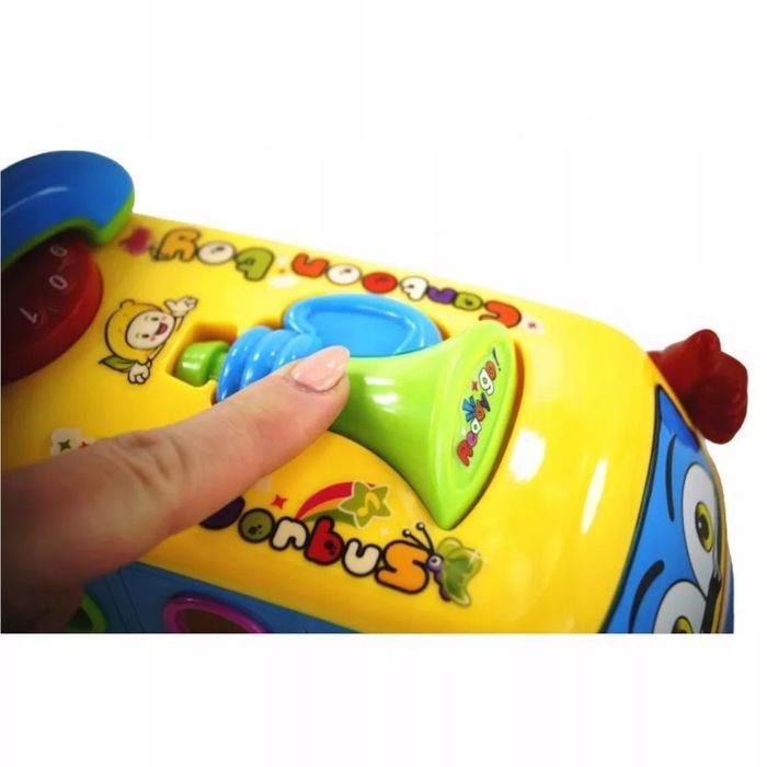 Interaktywny Autobusik Z Telefonem Klocki 2201Ż