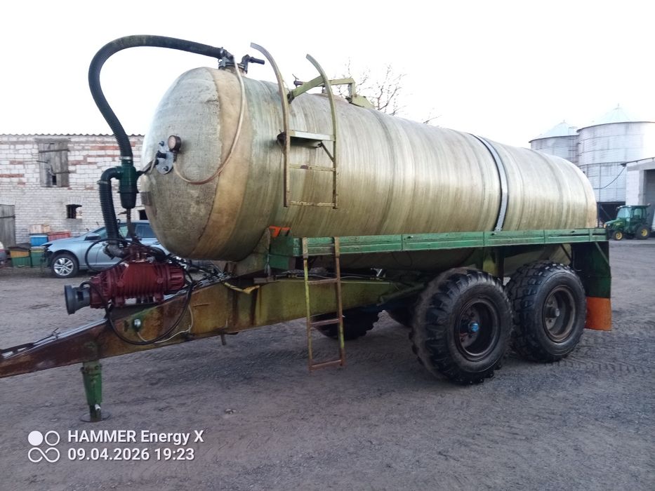 Beczkowóz hts 100 forschritt beczka do gnojowicy