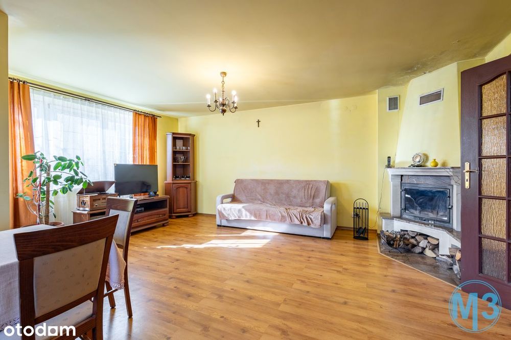 Wałowa | Narożny dom 148 m², 5 sypialni, kominek i 6,3 ara!