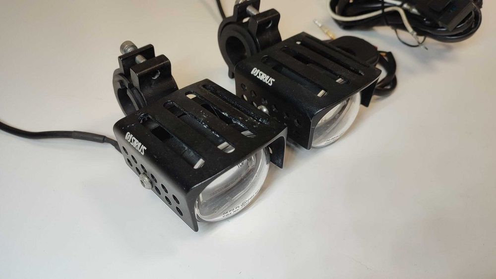 Reflektory Lightbary H3 homologacja E11 02B przeciwmgłowe do motocykla