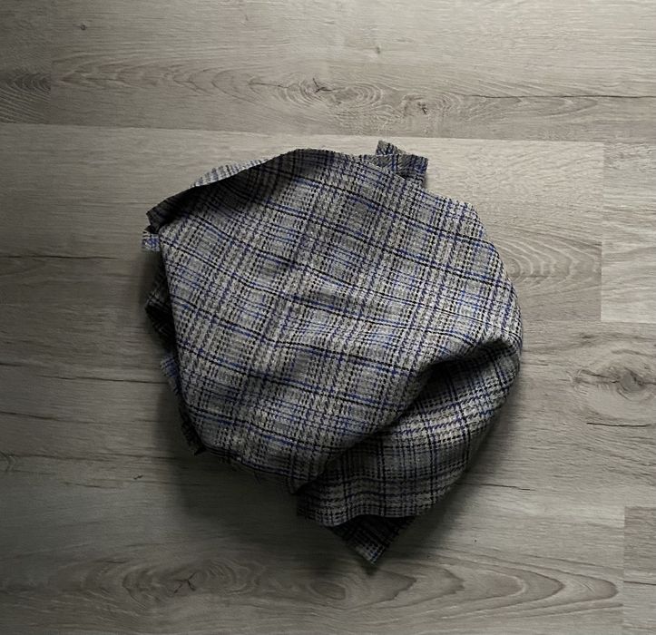 Płachta materiału szary r. 154x65 cm