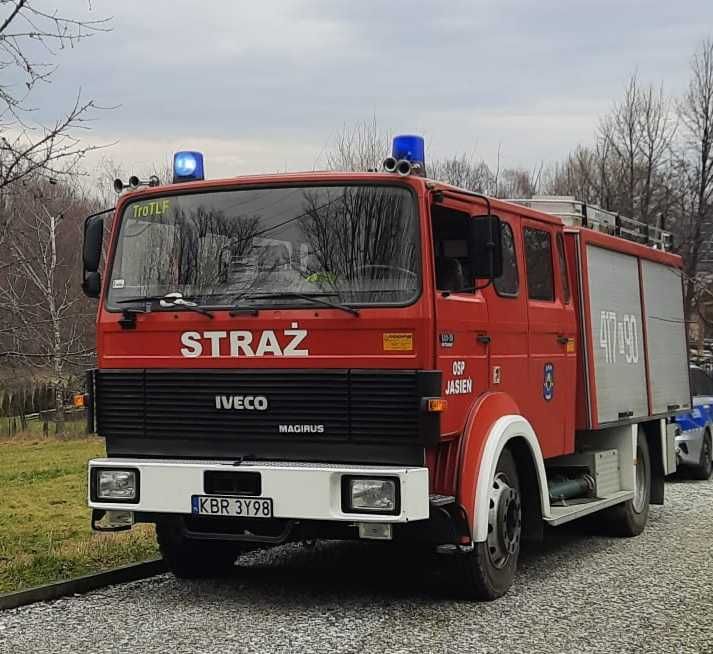 IVECO MAGIRUS 120 19A Straż pożarna GBA OSP specjalny pożarniczy