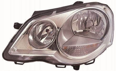 Lampa Reflektor Vw Polo 9N3 2005-09 Lewy Nowy