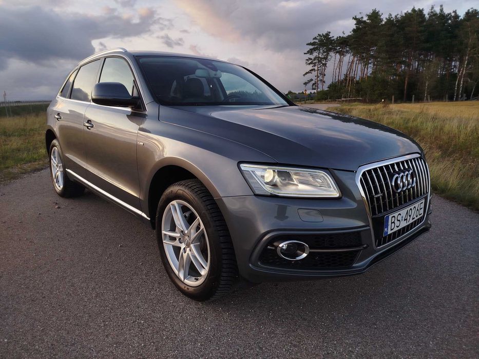 Audi Q5 2.0TDI 177KM s-line UNIKAT bezwypadkowy FULL LED