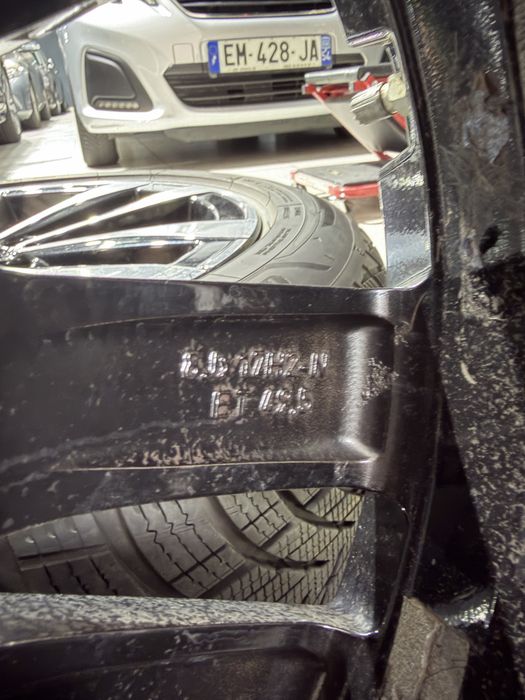 Jantes 17 Mercedes C/pneus novos