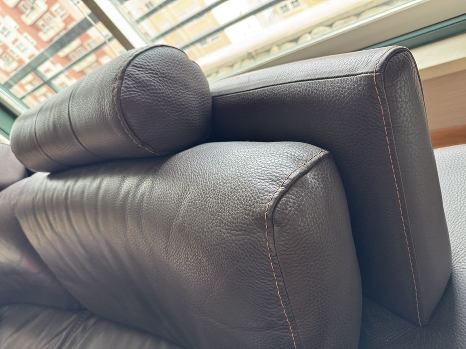 Sofá em pele Divani & Divani