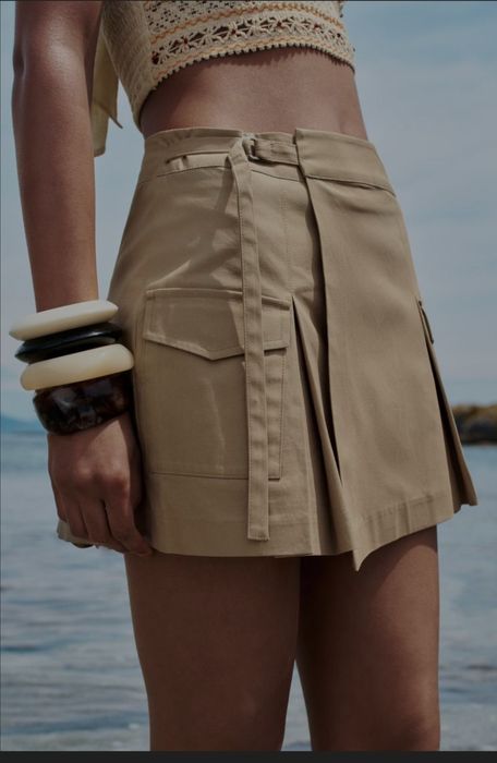 Спідниця  шорти на запах Zara