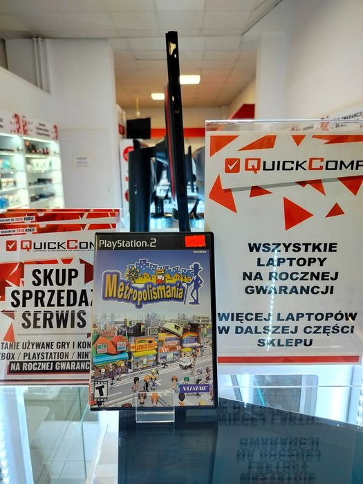 Gra PlayStation 2 PS2 Metropolismania Gwarancja 1 Rok QUICK-COMP