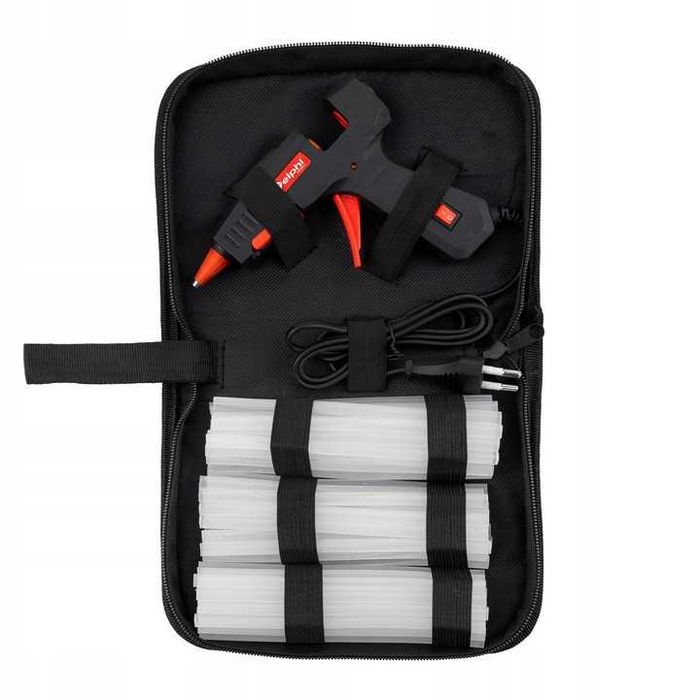 Klejarka 100W do klejenia na gorąco + 60 wkładów 7mm mocna