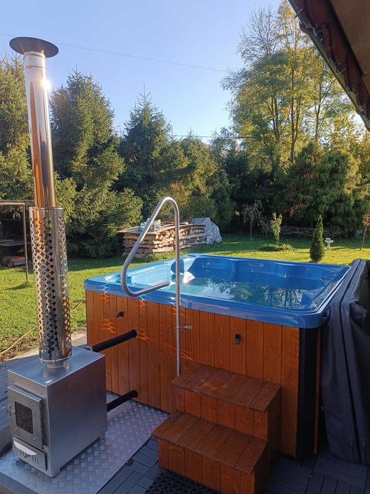 Beskidzka Balia - całoroczne spa ogrodowe, jacuzzi, wanna,