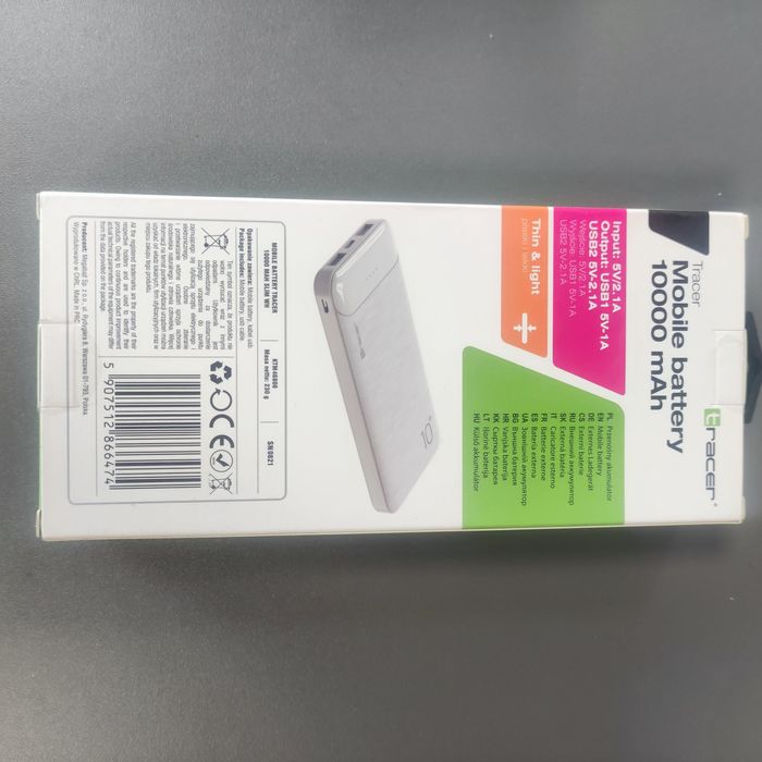 Powerbank tracker 10000mah