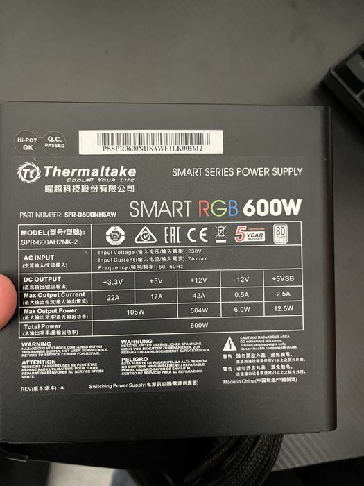 Fonte de alimentaçao 600W