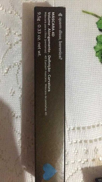 Batom Volumão líquido e Máscara 4D(Pestanas/Cílios)O Boticario