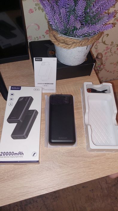 Портативний  акумулятор Power Bank Kuulaa 20 000 mAh