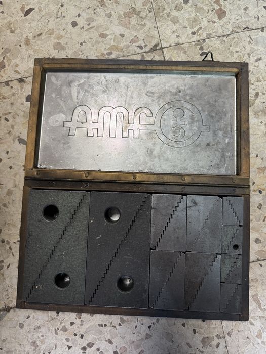 AMF szczęki stopniowane zestaw klocków mocujących frezarka tokarka CNC