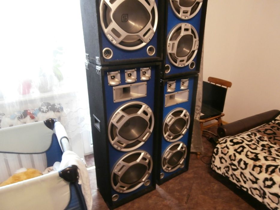 Kolumny Skytec 1000W 4 sztuki