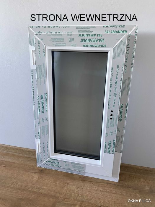 WYSYŁKA! Nowe OKNO R 535x865 ciemny/złoty dąb, orzech, antracyt, mahoń