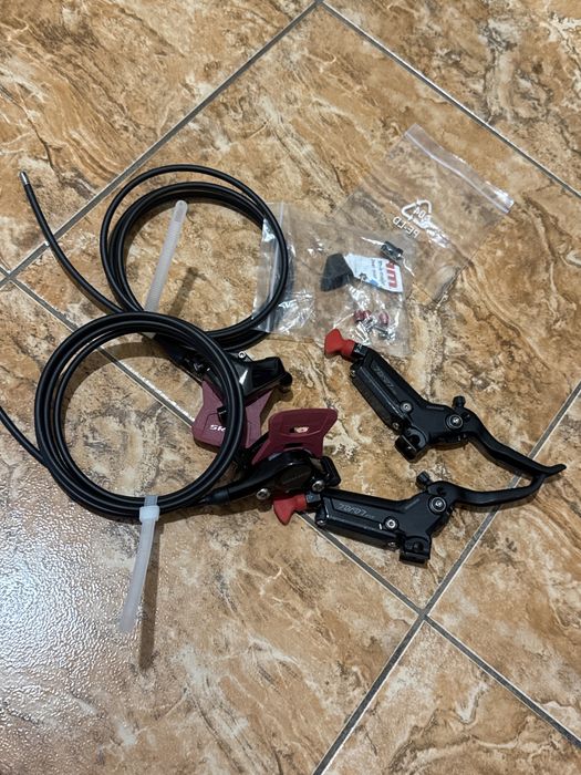 hamulce, SRAM Disc Brake Level Silver Stealth I 2-ttoczkowy