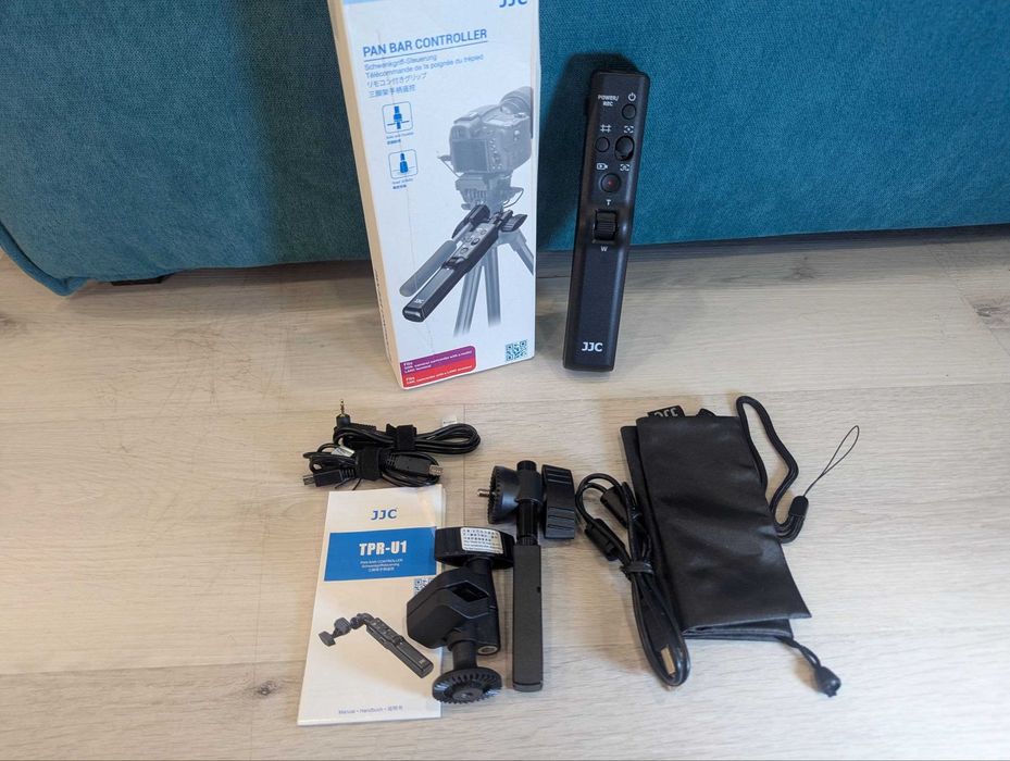 JJC TPR-U1 пульт для штатива Sony Multi Canon LANC ручка керування камерою контроллер для видеосъемки сони