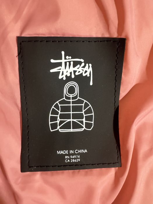 Stussy puffer jacket
