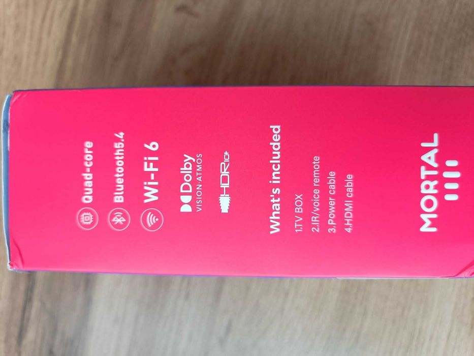 Смарт ТВ Android 16 TV приставка 8Gb/128Gb 4k голос керування