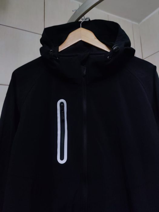 bluza kurtka męska Vertical equip XXL series softshell czarna ciemna s