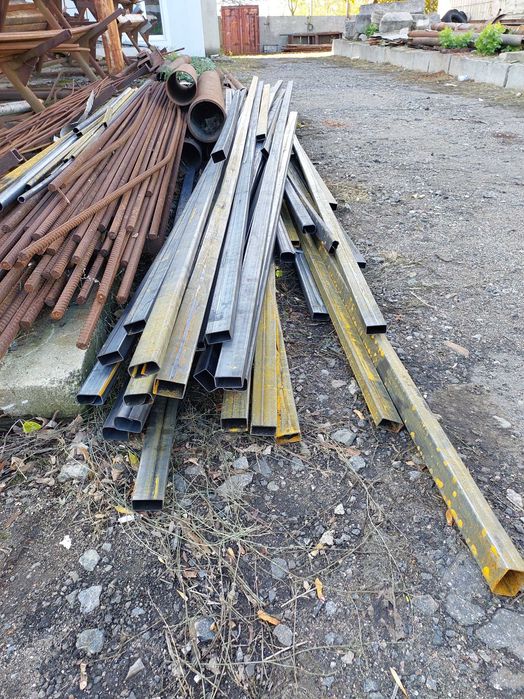 Трубы стальные некондиция, профильная и круглая