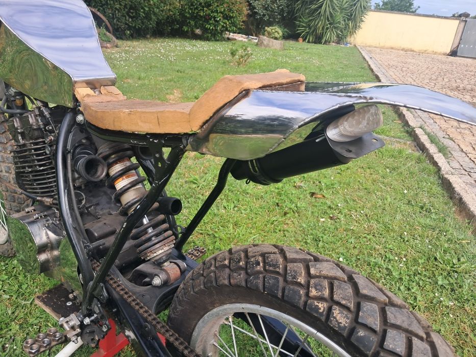 Yamaha xt 350 progeto scrambler