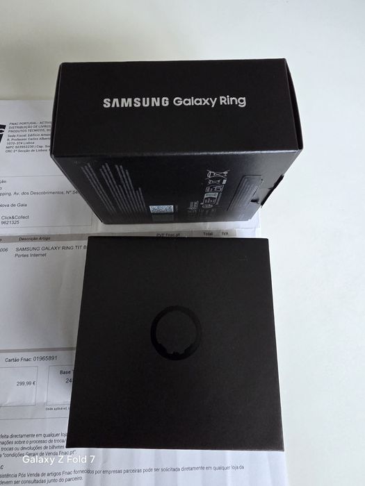 Samsung Watch Ring tamanho 8 Anel inteligente