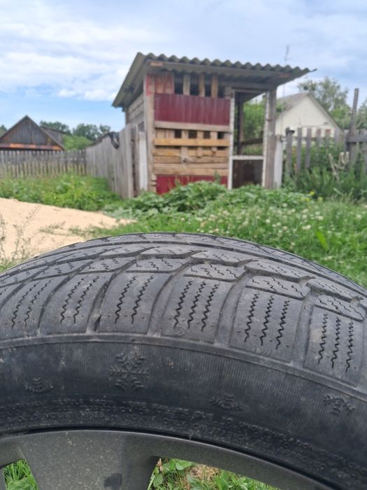 Комплект дисків R17 5x108 + зимова гума 205/50 R17
