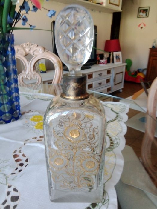 Garrafa de cristal