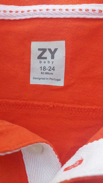 Polo Zippy 18/24 meses