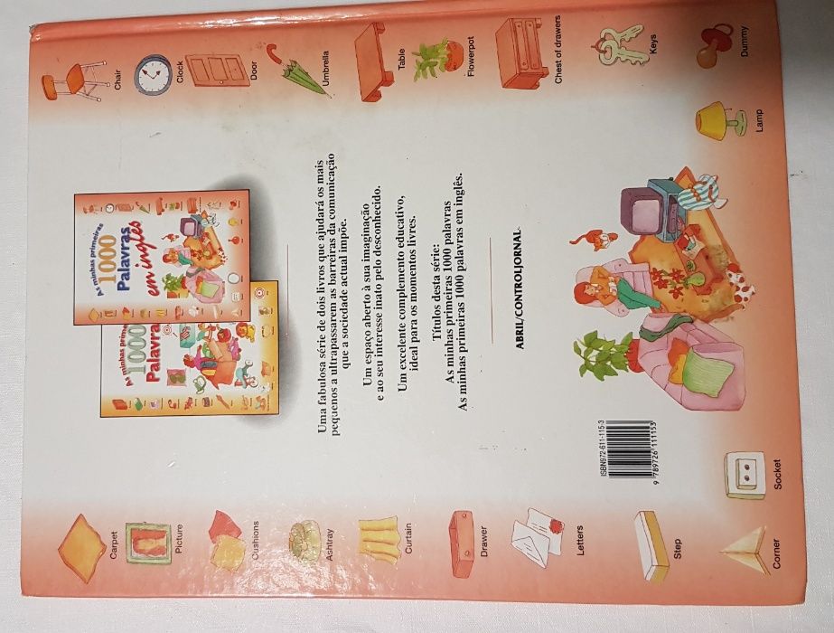 Livro de Inglês - "As minhas primeiras 1000 palavras em inglês"