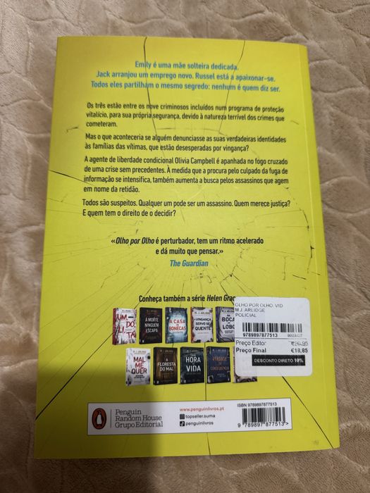 Livro Olho por Olho