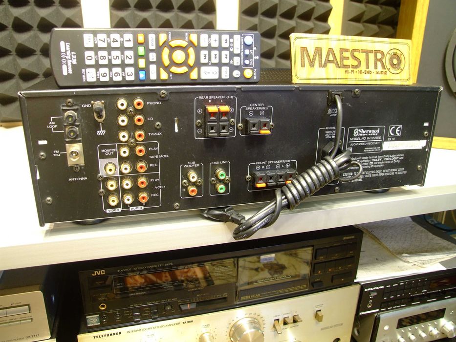 Ресівер Sherwood R-125RDS. 2х52. 8-16 Ом. Без передплати