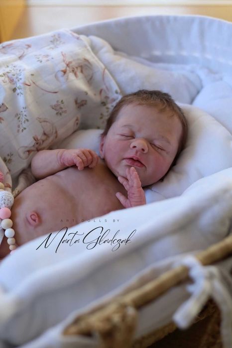 Silikonowa , oryginalna lalka reborn, cała z silikonu