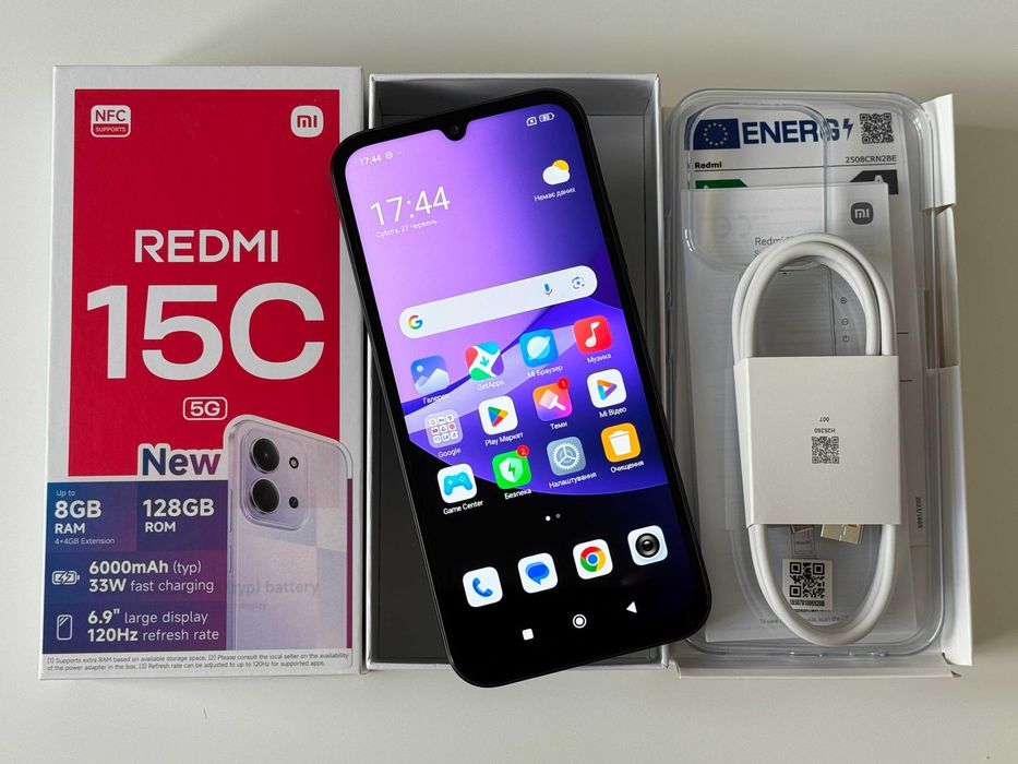 Новий Redmi 15C 5G 4+2/128 GB