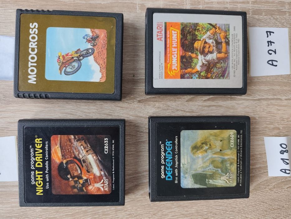 4 Gry Atari 2600