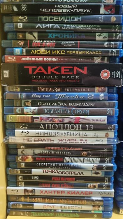 Blu ray фільми,все ліцензія та з перекладом.9