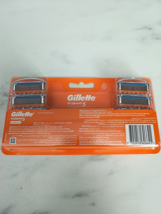 Gillette fusion wkłady 8 szt