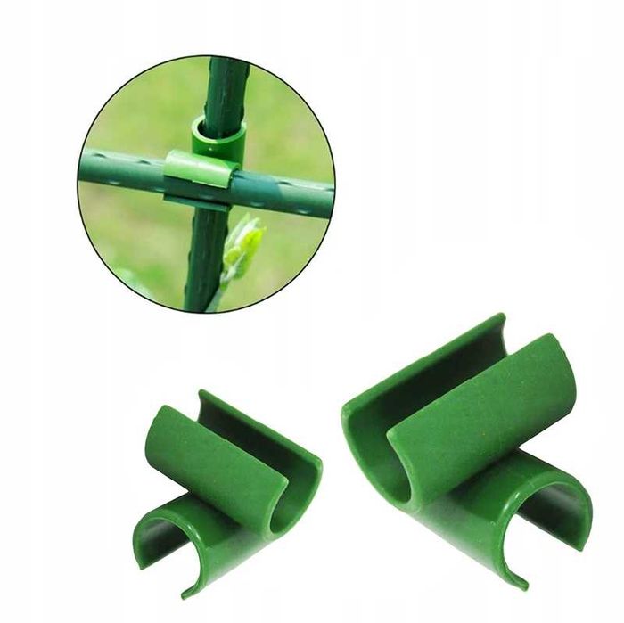 Łączniki do tyczek ogrodowych 11mm - komplet 6 sztuk NOWE