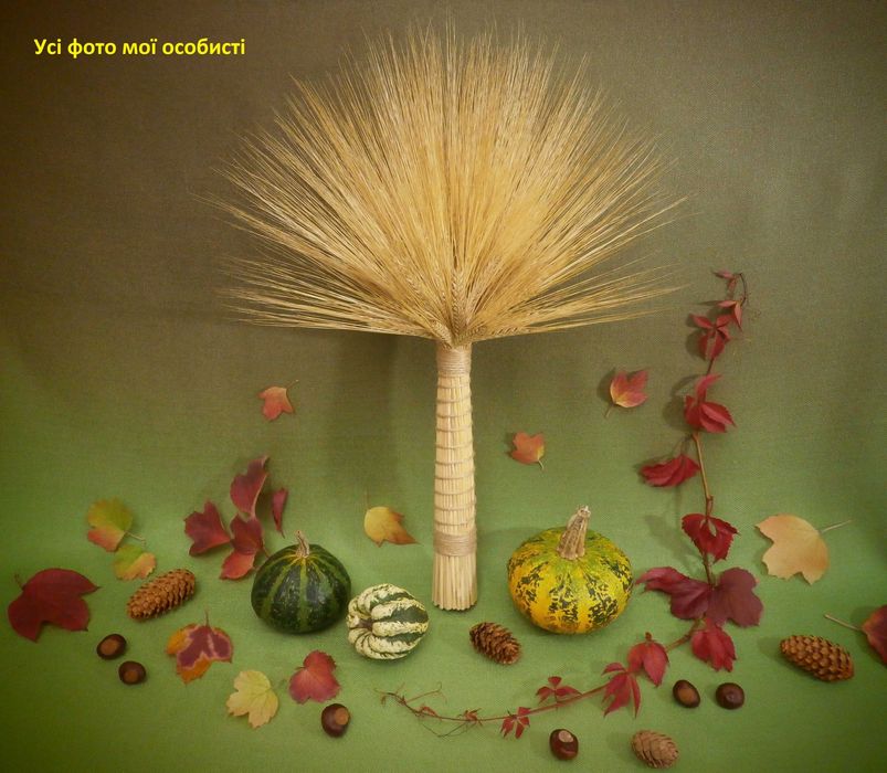 Сніп колоски пшениці, жита, ячменю. Сноп колосся. Букет із колосків