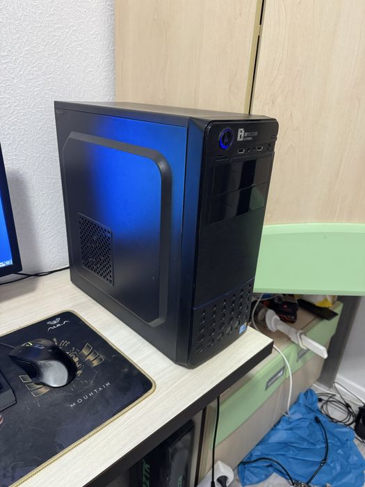 Игровой ПК  i5-7400 1050 Ti 8gb RAM SSD+HDD