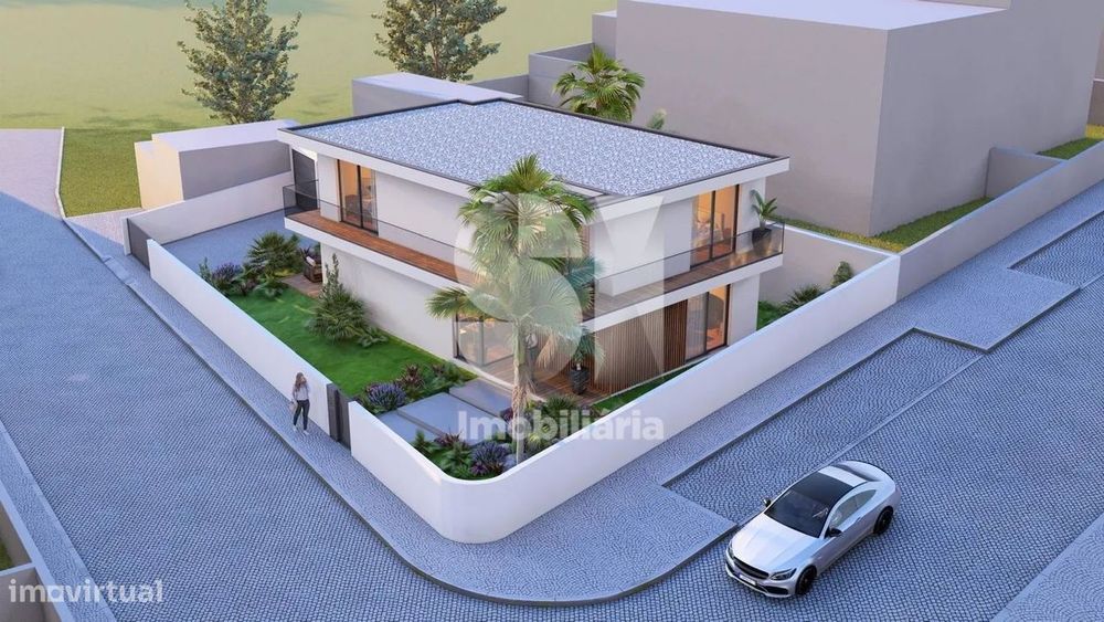 Moradia T4 Nova com 4 Frentes - Formariz, Vila do Conde