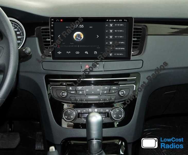 (NOVO) Rádio 2DIN ANDROID 9" Polegadas • Peugeot 508 • GPS WIFI APPS