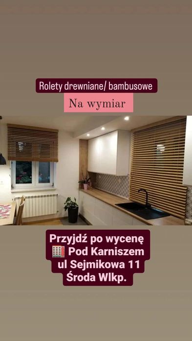 Rolety/Moskitiery/ Plisy / Żaluzje – Pomiar i montaż GRATIS