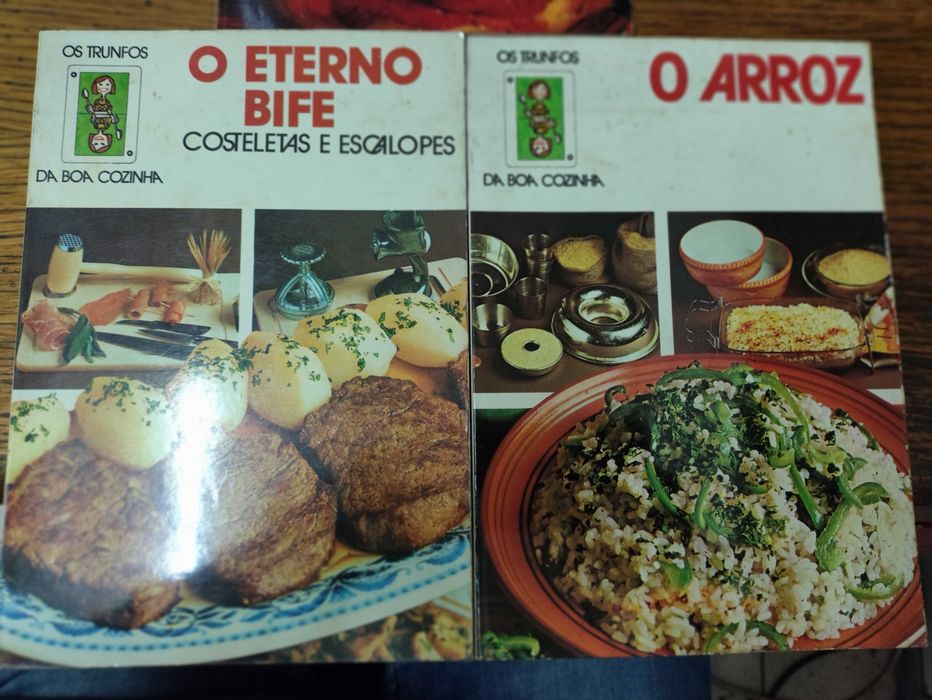 3 livros de culinária: Os Trunfos da Boa Cozinha