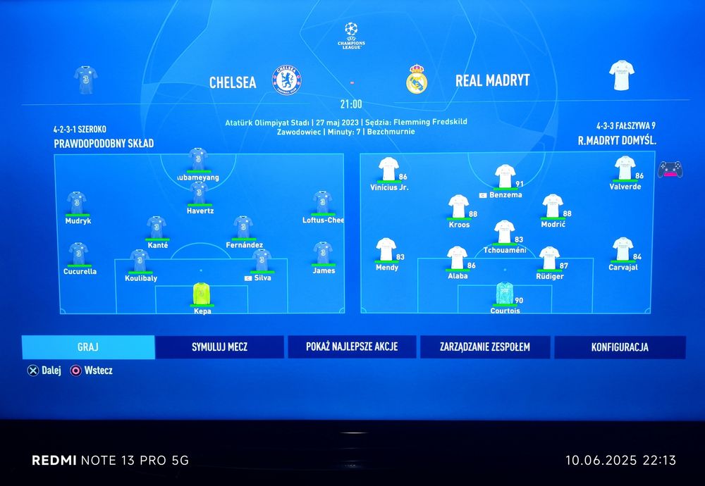 Gra FIFA 23  na PlayStation 4 PS4 PS5 klasyka od EA Sports język PL